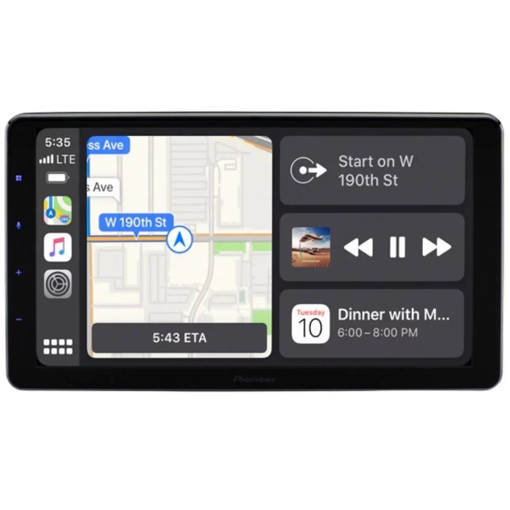 New Pioneer DMH-WT86NEX 10.1" Digital Multimedia Receiver with License Plate Camera
