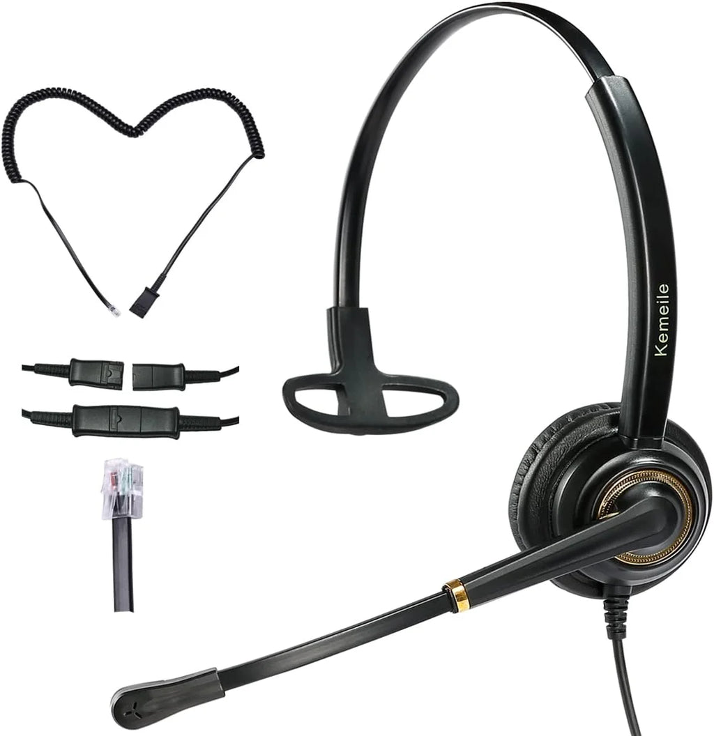 N/X KEMEILE Telephone with Noise Cancelling , Corded RJ9 Phone Compatible with Cisco CP-7821 7841