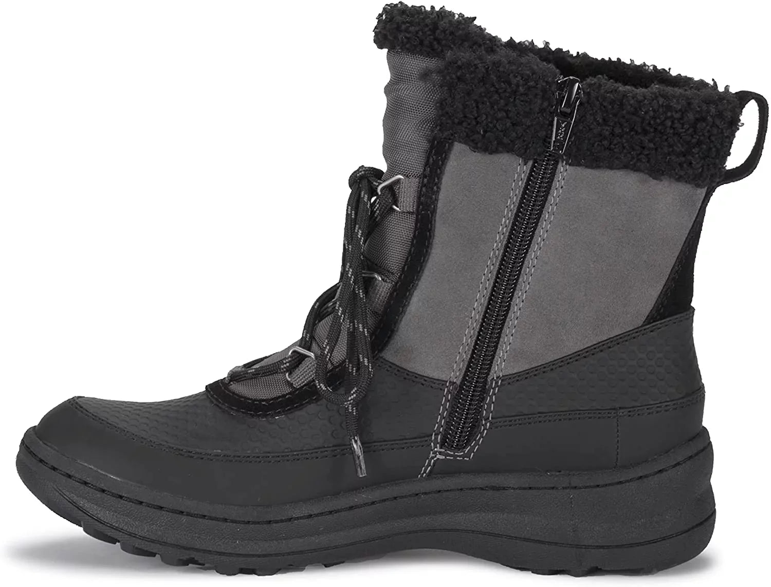 Baretraps ALTA Women's Boots Dark Grey/Black Suede Size 6 M (BT28513)