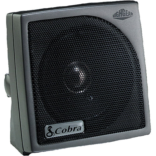 Cobra HighGear Noise Canceling External Speaker With Built-In Mic