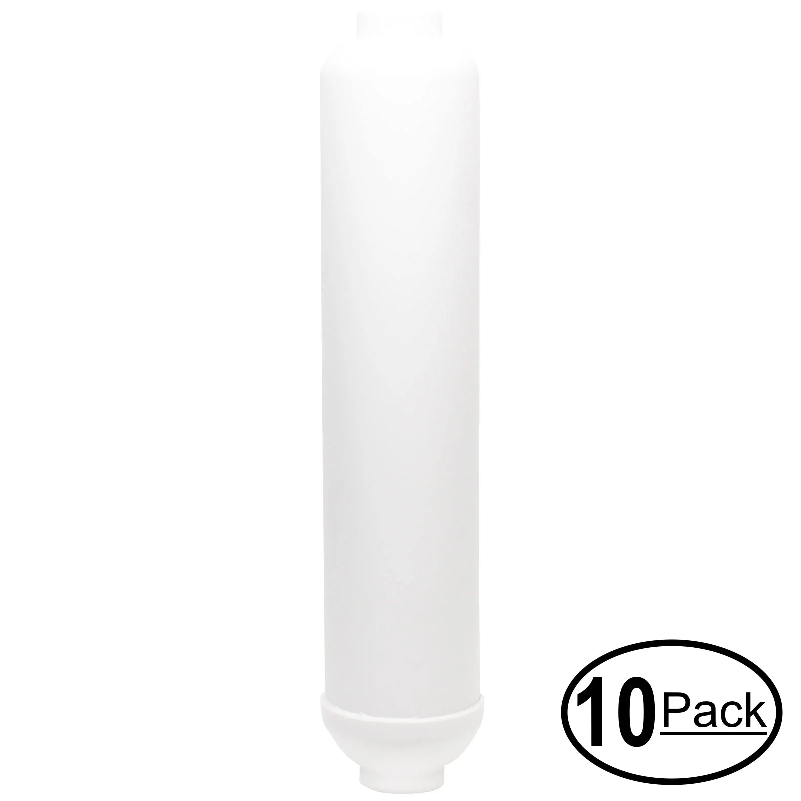 10-Pack Replacement for Fluid 101094 Inline Filter Cartridge - Universal 10-inch Cartridge for Fluid 7 stage portable alkaline REVERSE OSMOSIS SYSTEM - Denali Pure Brand