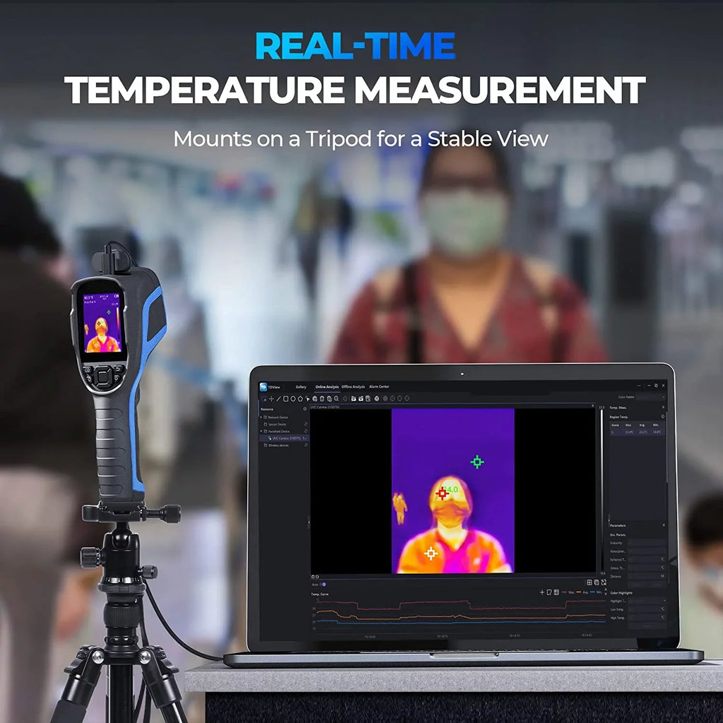 Thermal Imaging Camera TOPDON TC005 256 x 192 IR High Resolution Dual-Camera -4°F~1022°F Handheld Infrared Thermal Imager