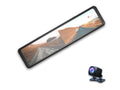 4K Mirror Dash Cam Backup Camera,12" IPS Full Touch Display Rearview Mirror for Cars with Sensor,Night Vision,GPS Tracking, Parking Assistance/Monitor