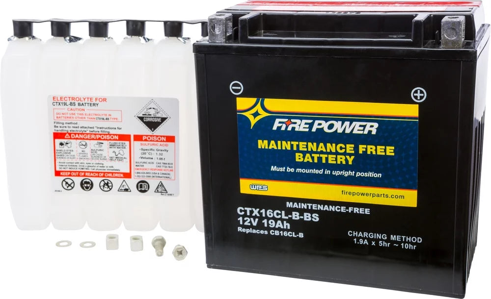 Fire Power Maintenance Free Battery Compatible With Sea-Doo Wake 155 2005-2007