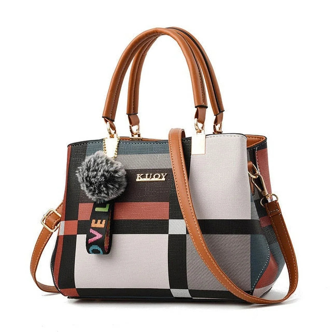 Women New Luxury Handbag Stitching Wild Messenger Bags Designer Brand Plaid Shoulder Bag Ladies Totes