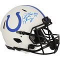 Peyton Manning Indianapolis Colts Autographed Riddell Lunar Eclipse Alternate Speed Authentic Helmet with "HOF 21" Inscription - Fanatics Authentic Certified