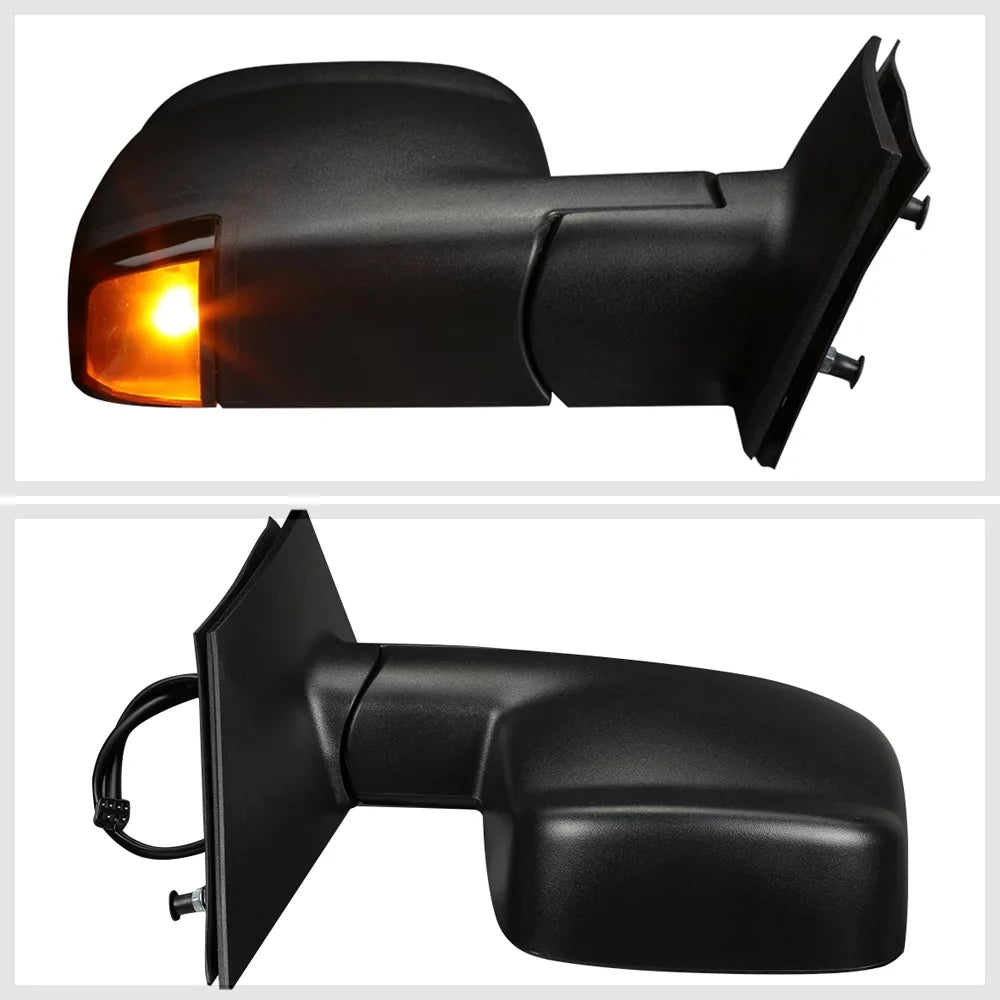 For 2008-2018 Chevy Express/GMC Savana Left Driver Side Door Mirror Heated+Power Operated Rear View Door Espejos with Turn Signal 09 10 11 12 13 14 15 16 17