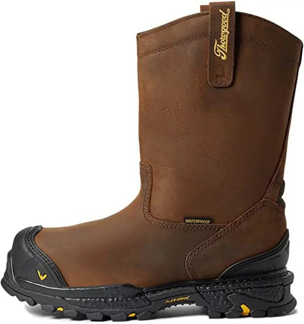 Thorogood 804-4430 Mens Infinity FD 11” Liquid Comp Toe Wellington Boot 12M (D) US 12Medium(D, M)