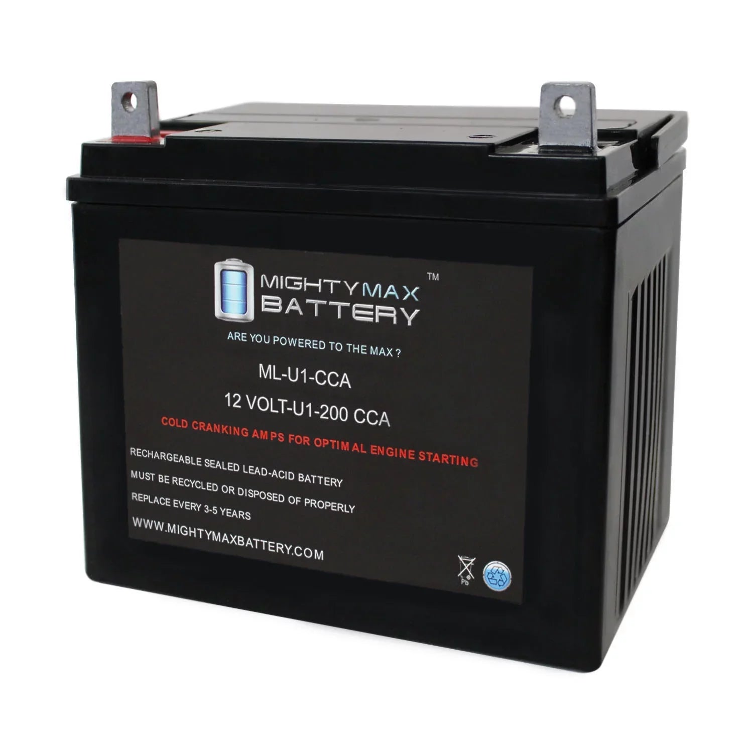 ML-U1 200CCA Battery for Bobcat by Textron ZT-226 ES Zero-Turn Mower