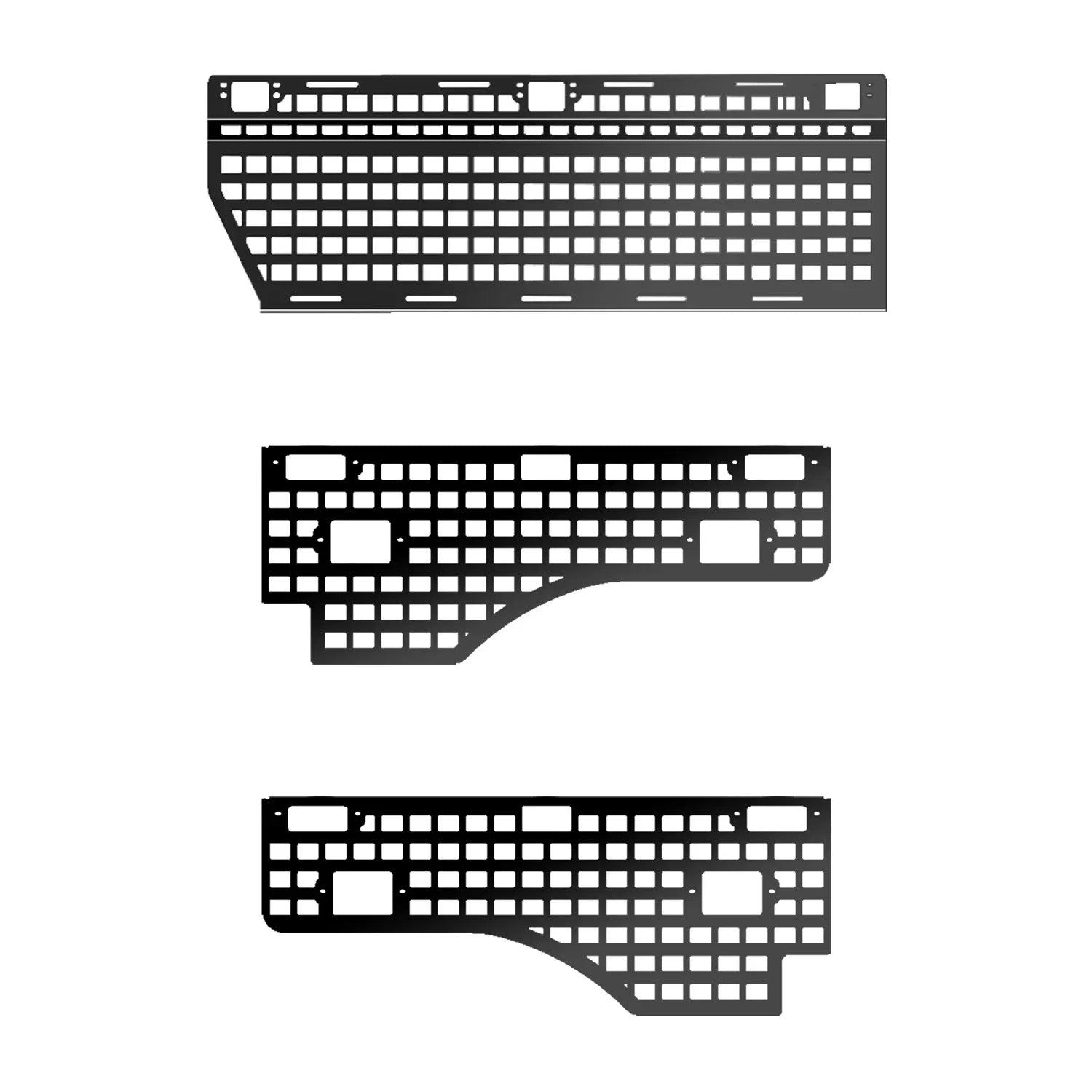 Putco 195032 Molle Panel Fits 15-21 Canyon Colorado Fits select: 2017-2019,2021-2022 CHEVROLET COLORADO