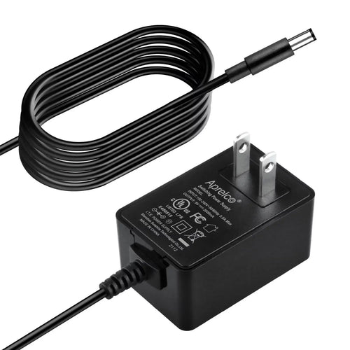 Aprelco UL Listed AC / DC Adapter Compatible with Fostex AD-12T AD-12 Power Supply Cord Cable PS Wall Home Charger Input: 100 - 240 VAC 50/60Hz Worldwide Voltage Use Mains PSU