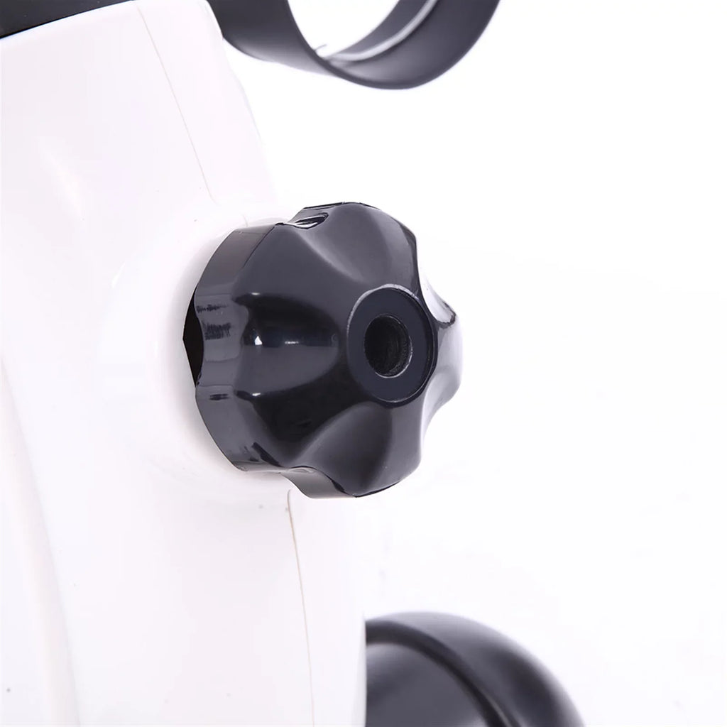 Portable Home Use Hands and Feet Trainer Mini Exercise Bike White & Black