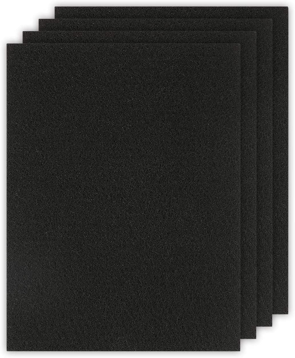 Air Purifier HEPA 13 Filter R, HRF-R3 Compatible with Honeywell Air Purifier HPA300 3 Pack with 4 Pack Precut Activated Carbon Pre-Filters Replacement HRF-AP1,Home Air Purifier Parts & Accessories