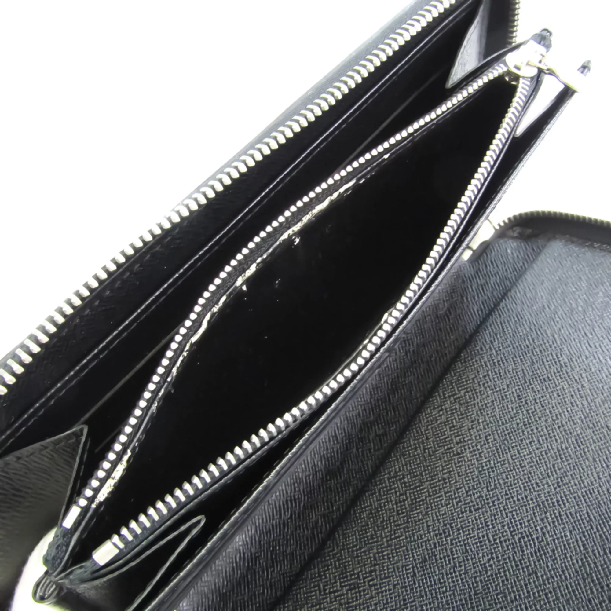 Pre-Owned Louis Vuitton Epi Zippy Organizer M60632 Men's Epi Leather Long Wallet (bi-fold) Noir (Good)
