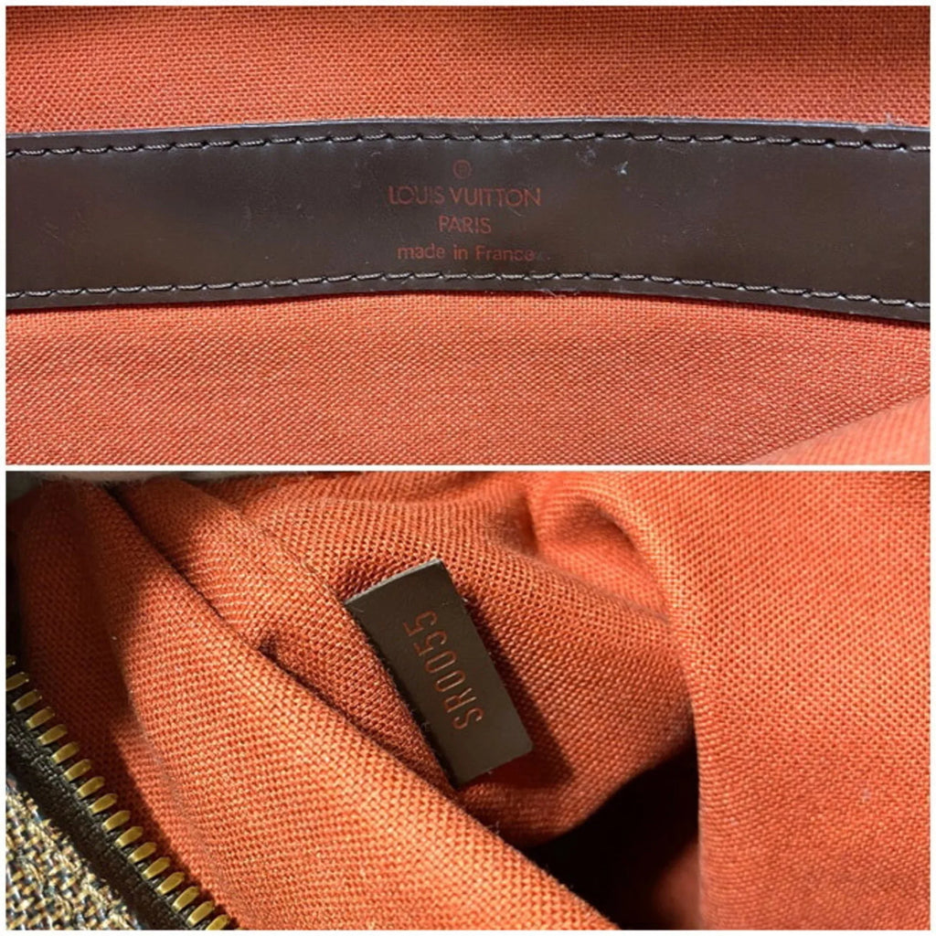 Pre-Owned Louis Vuitton Bag Naviglio Brown Damier Ebene N45255 Shoulder SR0055 LOUIS VUITTON (Good)