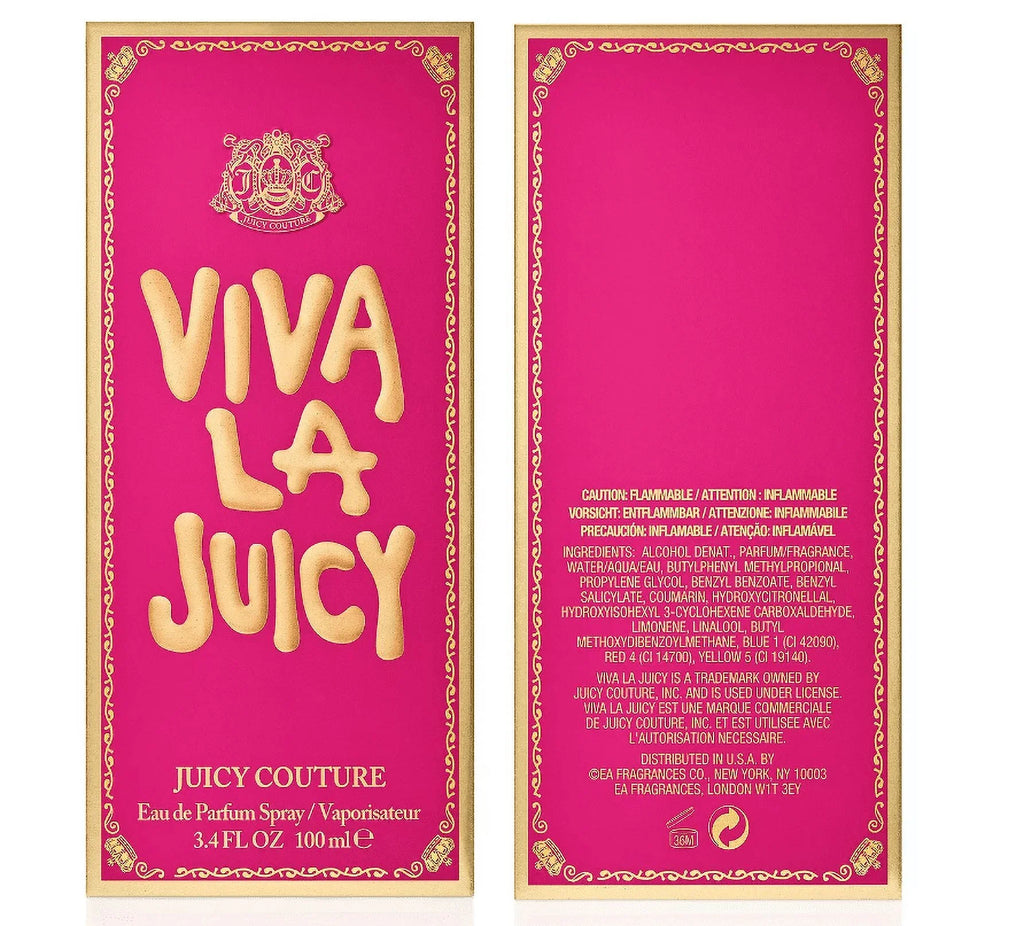 Juicy Couture Viva la Juicy Eau de Parfum for Women 3.4 Oz *EN
