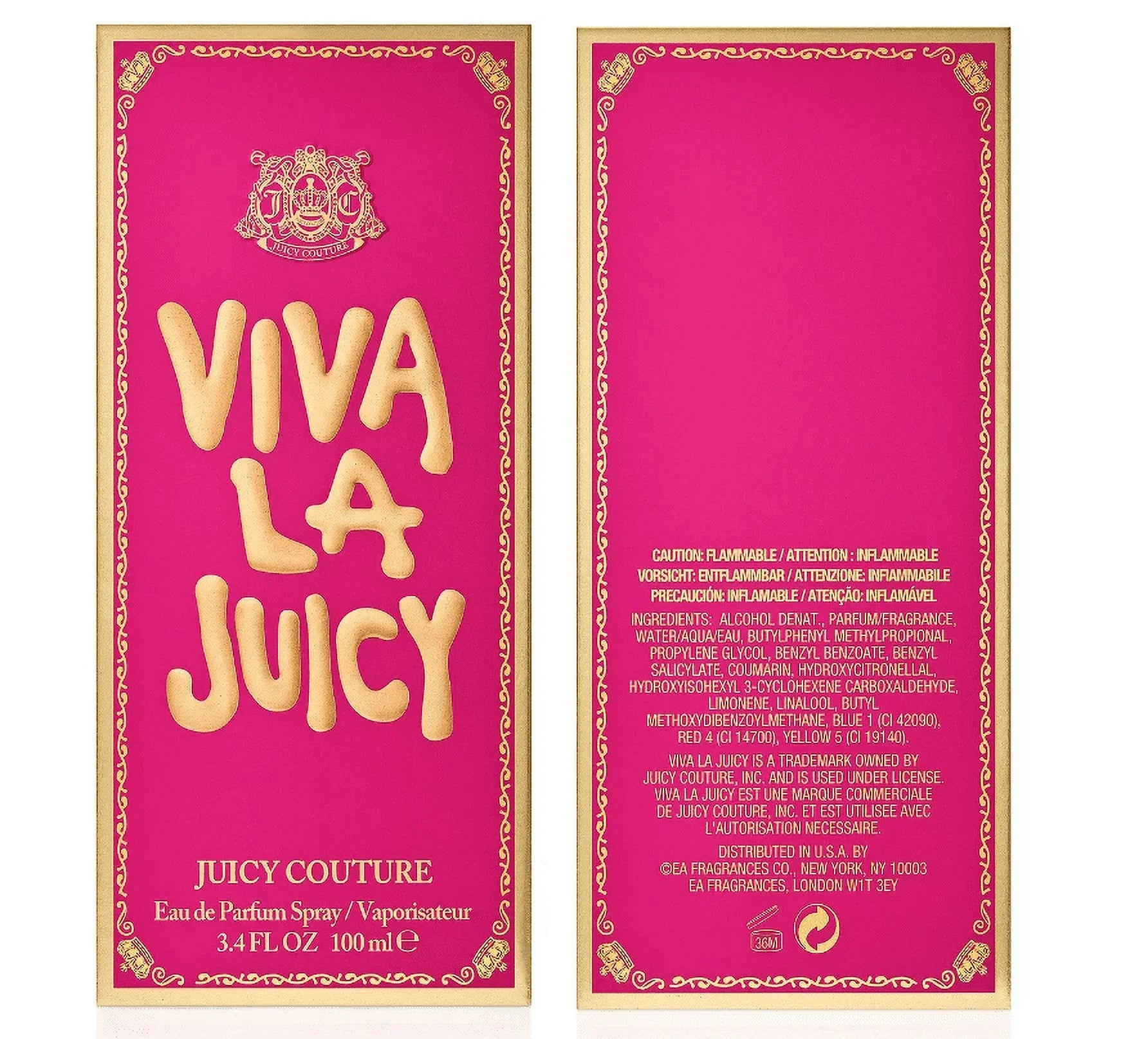 Juicy Couture Viva la Juicy Eau de Parfum for Women 3.4 Oz *EN