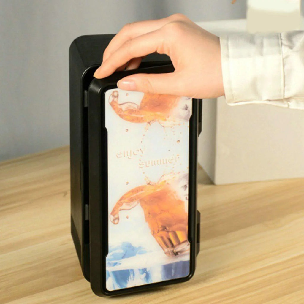 Personal Mini USB Fridge , coffee with Liquid Milk and Warmer, Makeup Fridge, for Home Bedroom Office Car Dorm