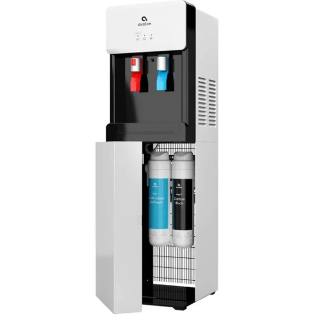 Dual Fluid Filter for Bottleless Liquid Dispenser - White and Blue
