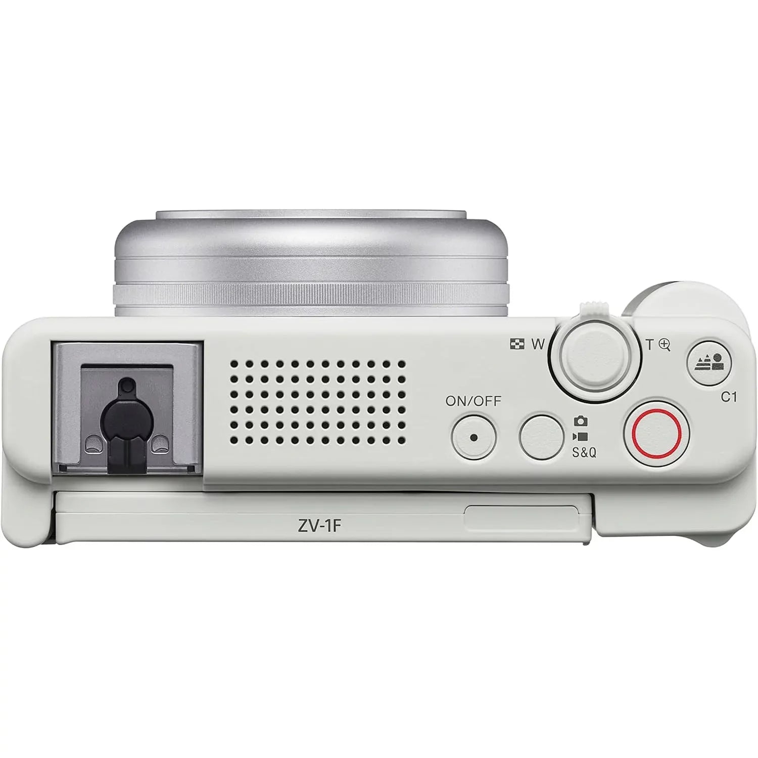 ZV-1F Vlog Camera with 4K Video & 20.1MP for Content Creators and Vloggers White ZV-1F/W Bundle