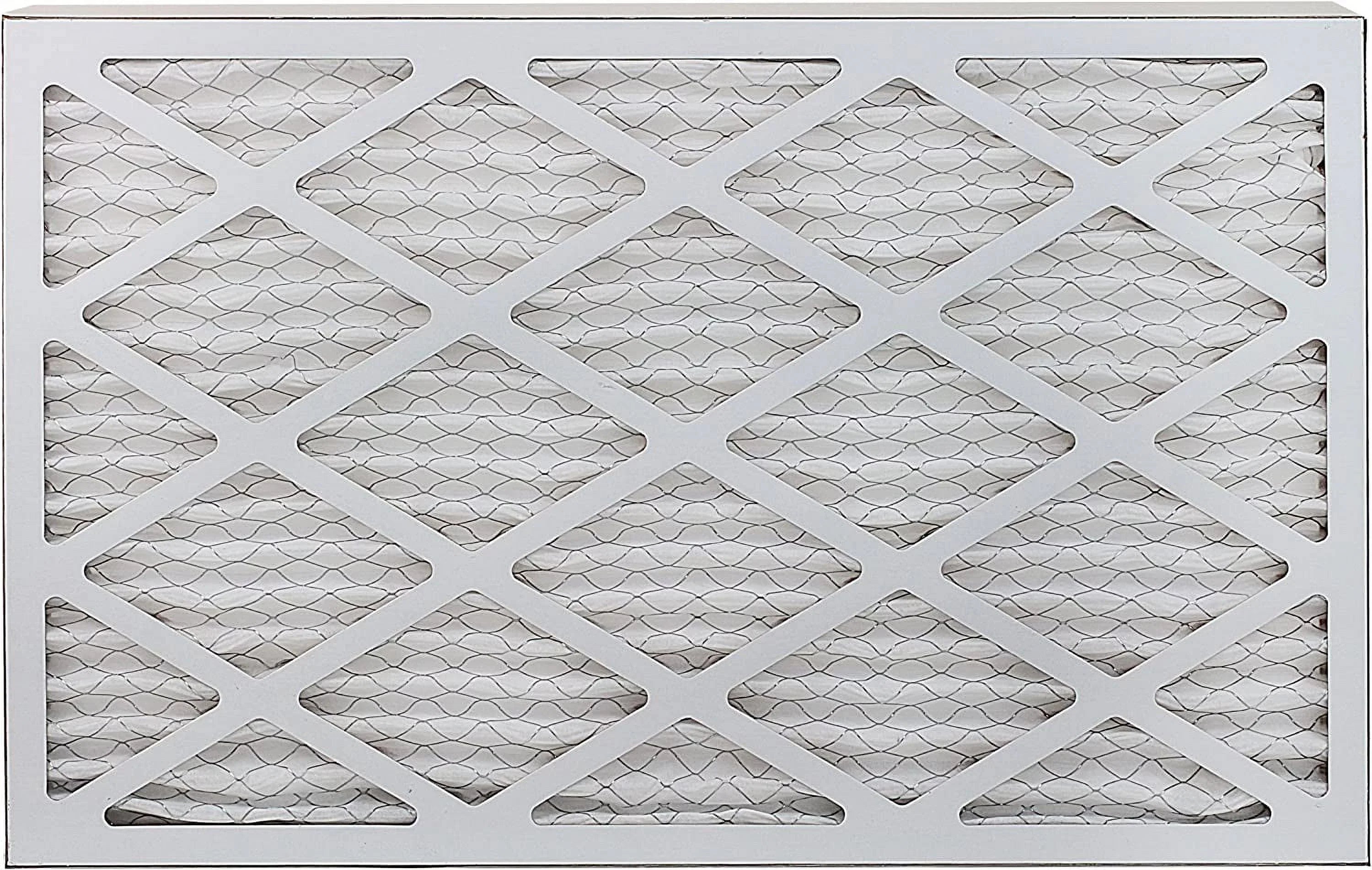 Filterbuy 8x24x1 MERV 8 Pleated HVAC AC Furnace Air Filters (12-Pack)
