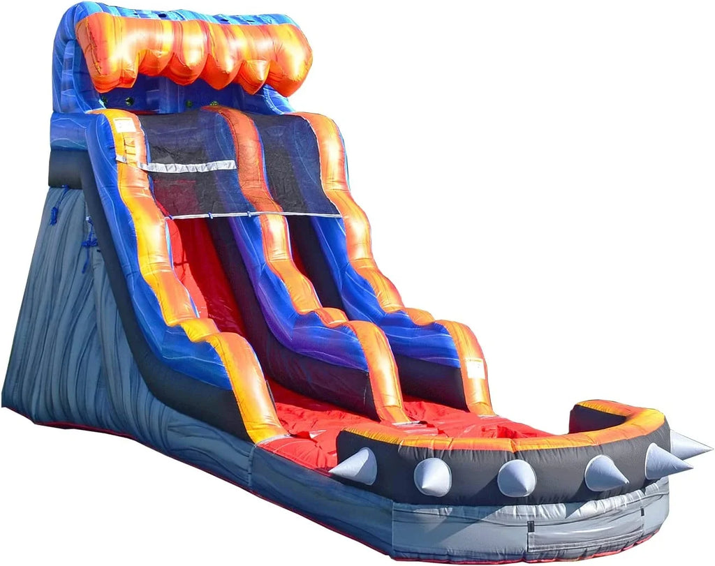 JumpOrange Commercial Grade Fluid Slide for Kids and Adults (with Blower), Rocker Theme