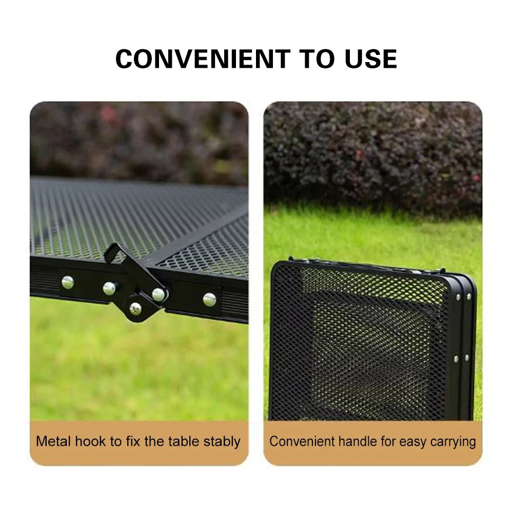 moobody Portable Folding Table, Ideal for Camping and Picnics, Lixada Cook Station