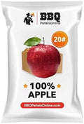 BBQPelletsOnline 100% All Natural Amish-Made BBQ Pellets - 20 Pounds Perfect for Pellet Smokers, Any Outdoor Grill or Pizza Oven | Hot and Strong Smokey Flavor