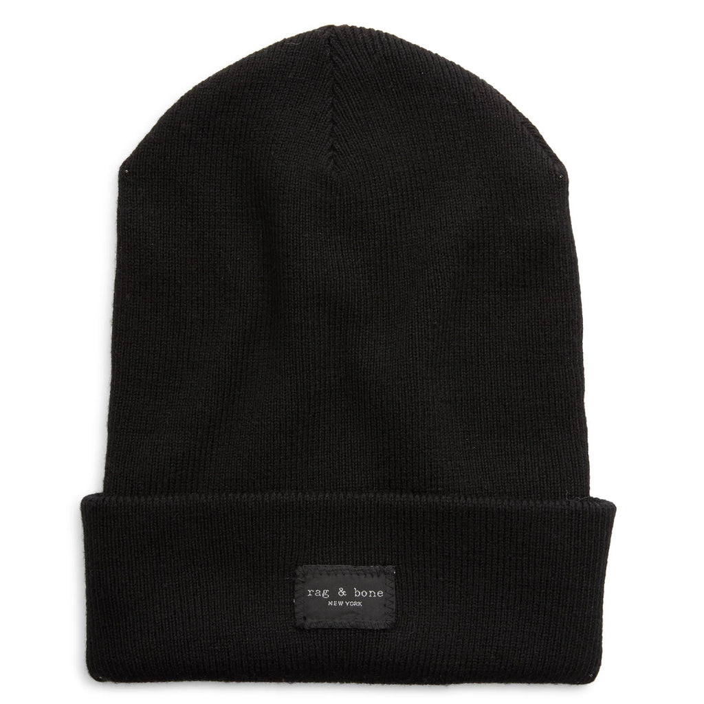 rag & bone Addison Women's Black Wool Hat