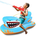 Pool Floats for Kids,Shark Ride-on Pool Toys with Fluid for Kid Pool Game Boys Girls Age 3-12