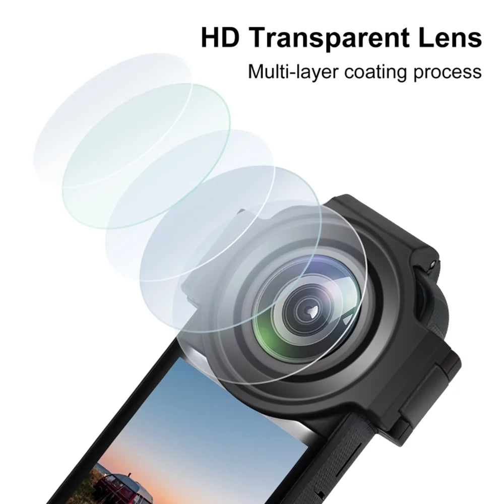Lens Protective Cover for Panoramic Camera - Compatible with Insta360 X3 Camera
