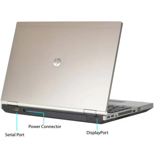 Second-hand 15.6" EliteBook 8570P Portable computer PC with Core i7-3720QM Processor, 8GB Memory, 750GB Hard Drive and Windows 10 Pro