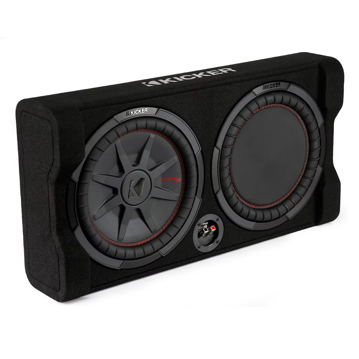 Kicker 48TRTP122 Down-Firing 12" CompRT 2-Ohm Subwoofer Enclosure
