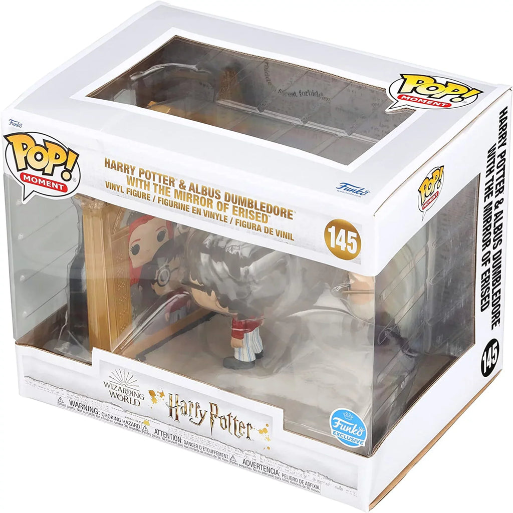 Funko: POP! Movie Moment Harry Potter and Albus Dumbledore with The Mirror Erised, Grow Your Wizarding World Collection Today, Vinyl Collectible, Exclusive Item!