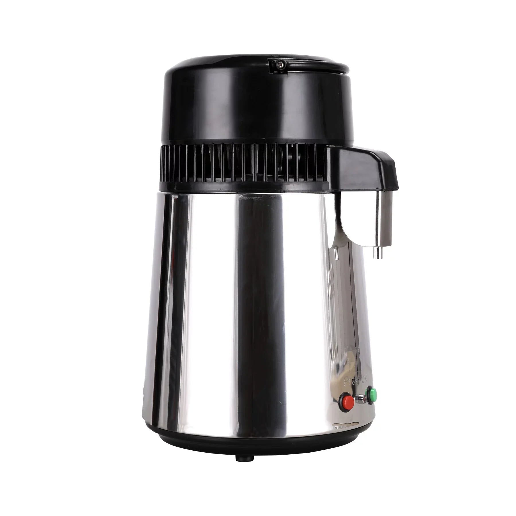 4L Home Fluid Distiller Purifier Machine Stainless Steel Glass Bottle