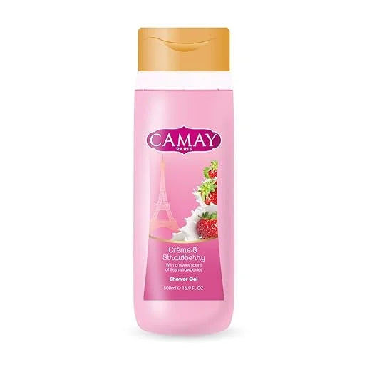 camay shower gel strawberry 500ml