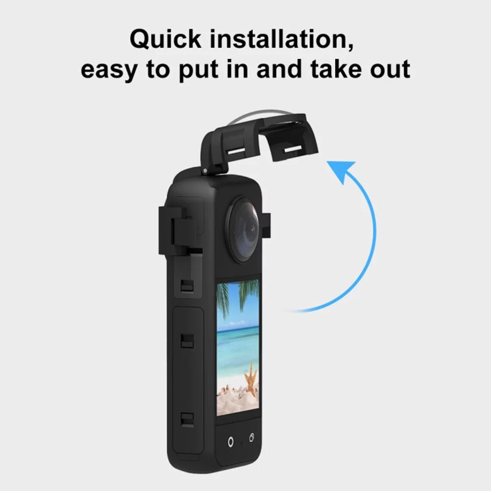 Lens Protective Cover for Panoramic Camera - Compatible with Insta360 X3 Camera