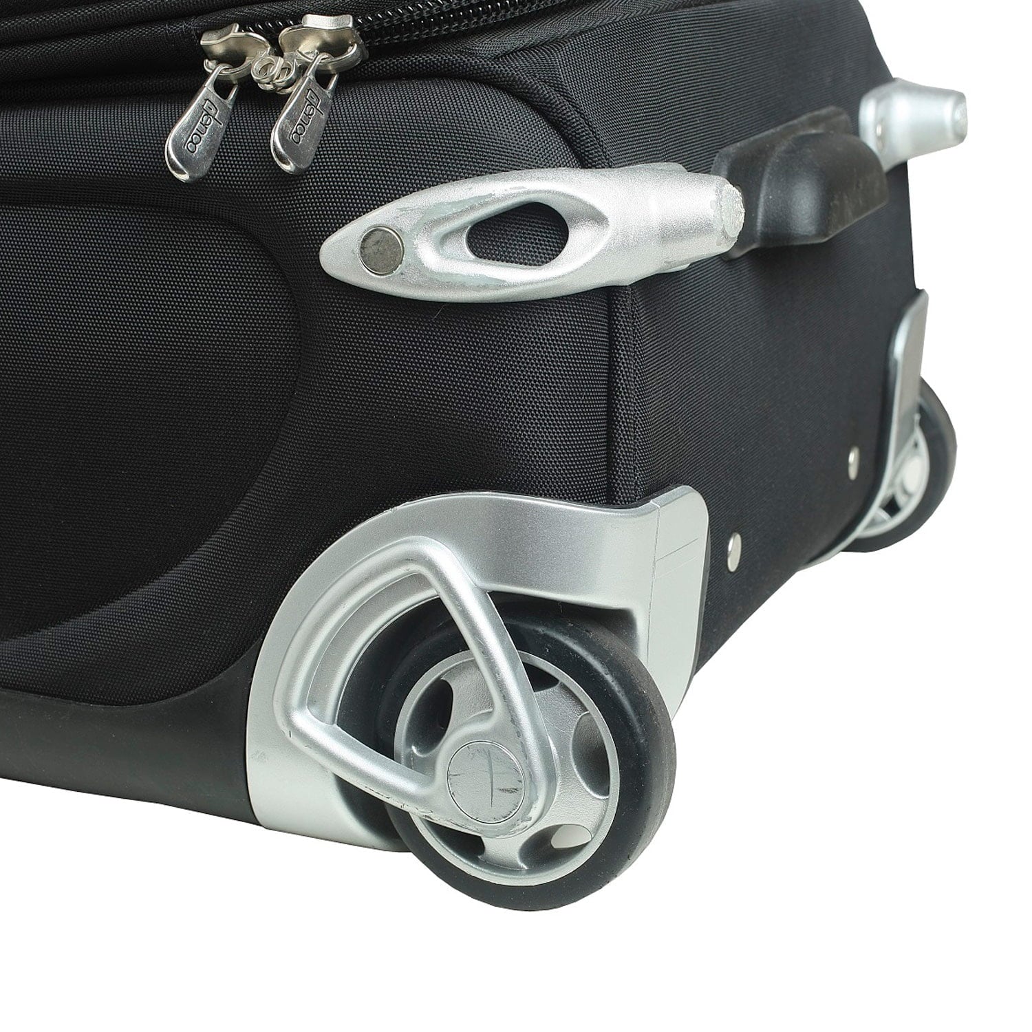 MOJO Black Texas Longhorns 21" Softside Rolling Carry-On Suitcase