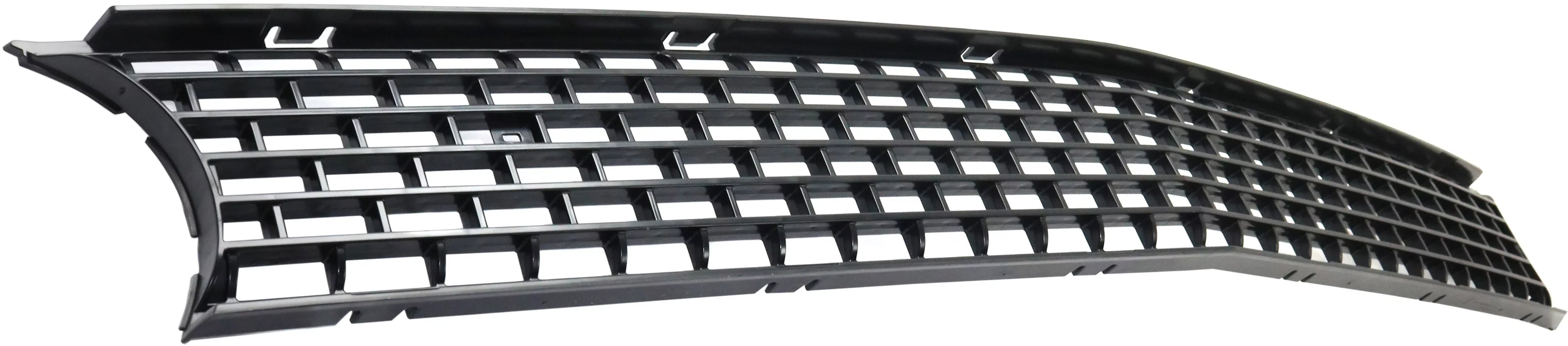 Grille Assembly Compatible with DODGE CHALLENGER 2015-2017 Textured Black SRT Hellcat Model