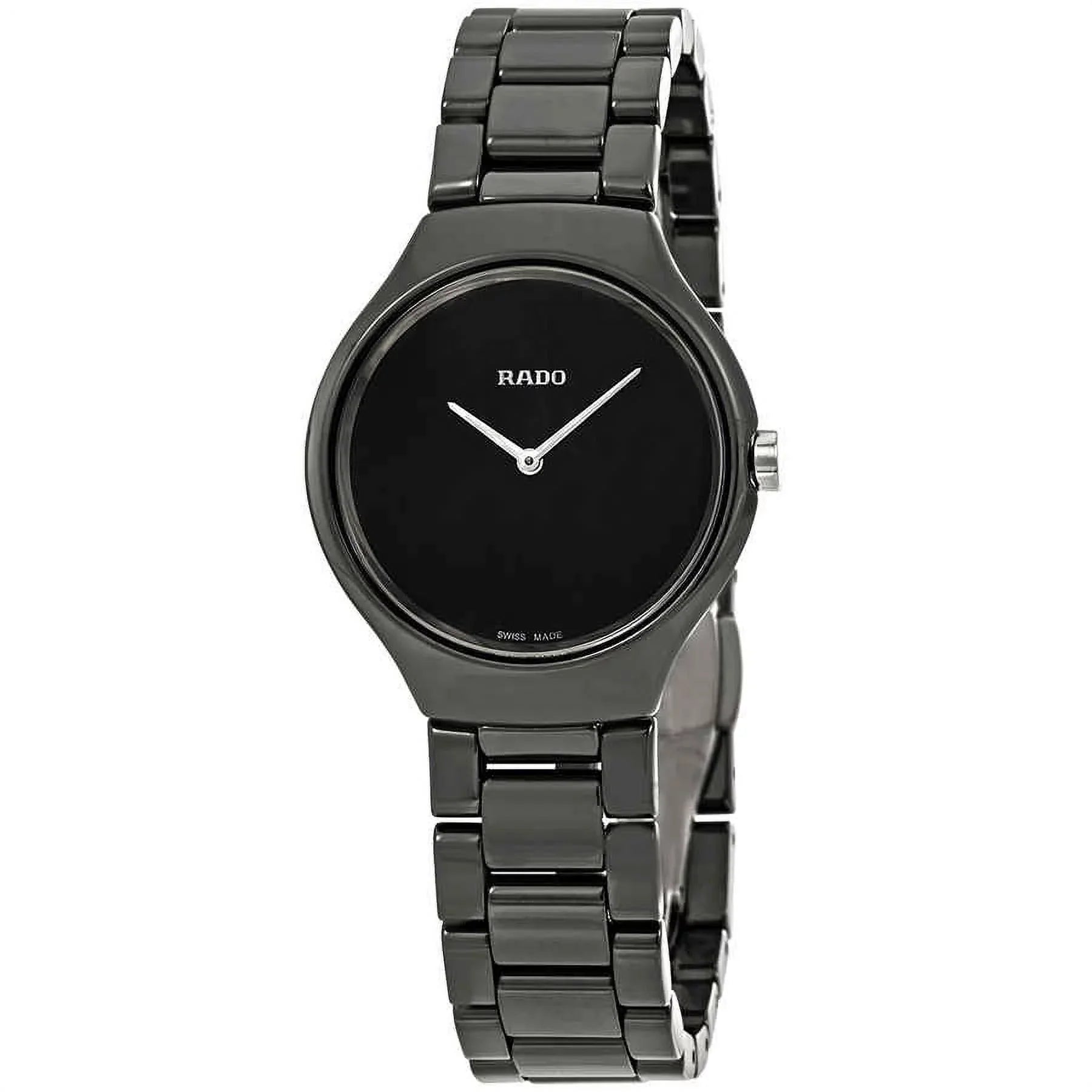 Rado True Thinline Black Dial Ladies Watch R27742192