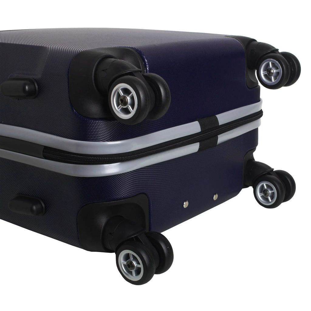 MOJO Navy Atlanta Hawks 21" 8-Wheel Hardcase Spinner Carry-On Luggage