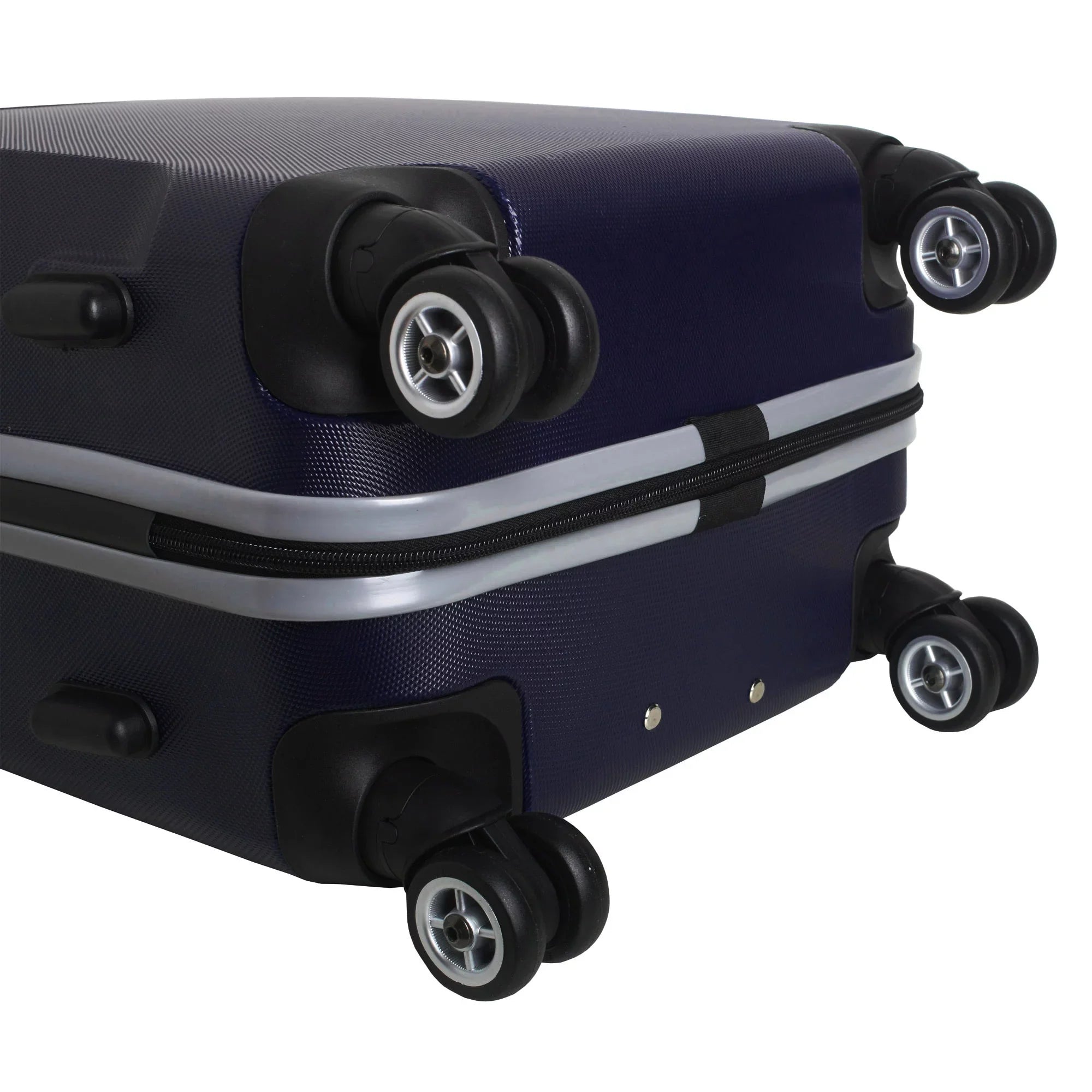 MOJO Navy Atlanta Hawks 21" 8-Wheel Hardcase Spinner Carry-On Luggage