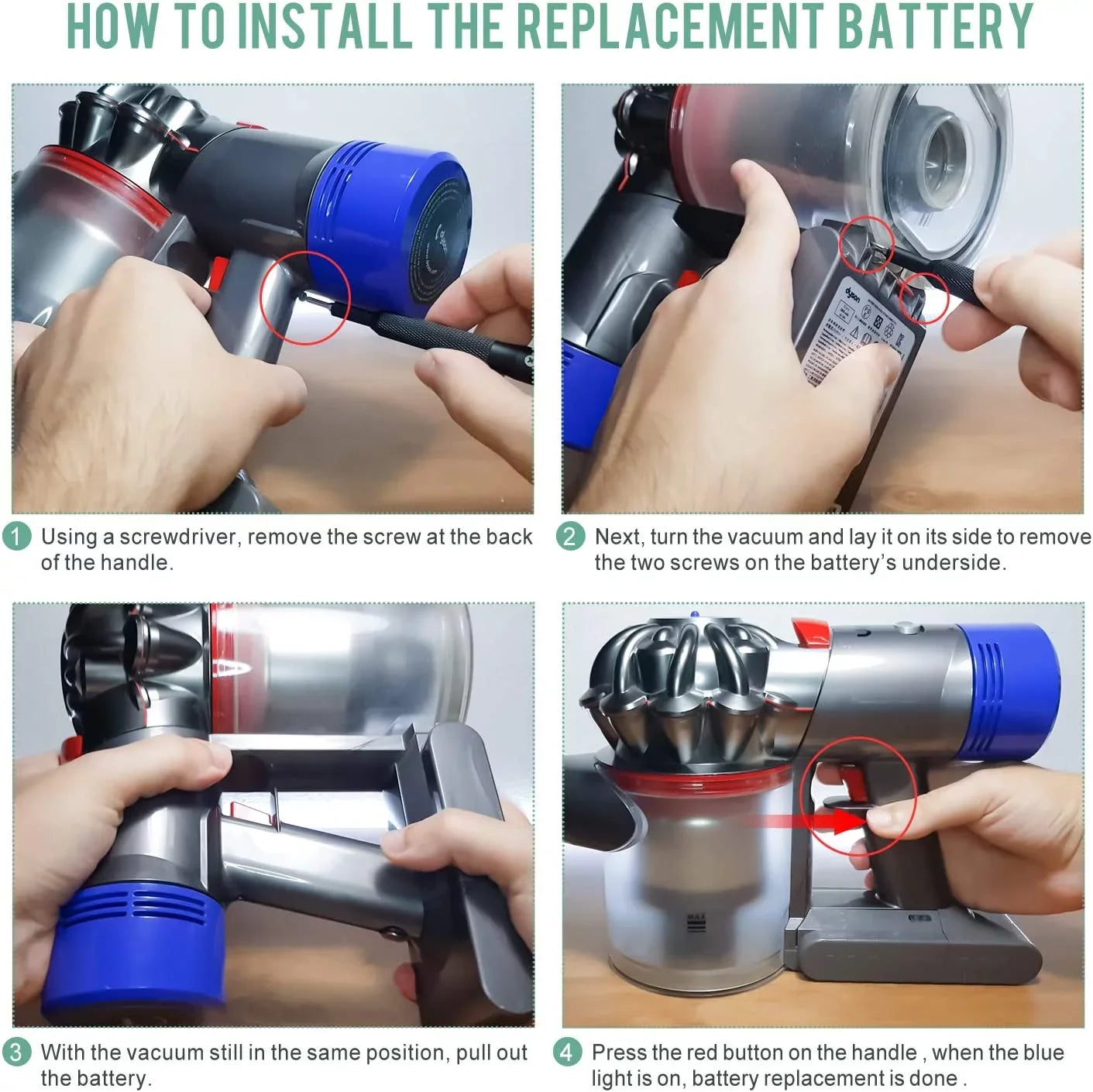 Replacement for DYSON SV11 BATTERY Replacement Part