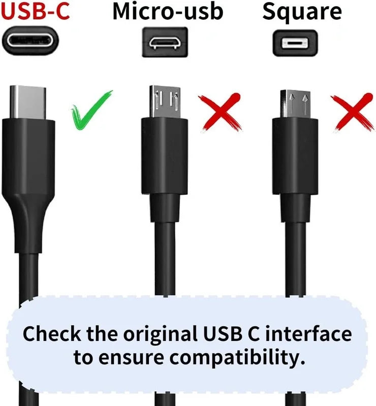 Nuxkst 65w USB-C Ac Adapter for ThinkPad 11e Yoga Gen 6 20SF power supply charger