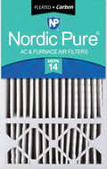 16x25x5 (4 3/8) Honeywell Replacement Air Filters MERV 14 Plus Carbon 1 Pack