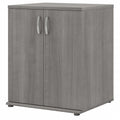 Maykoosh Classic Charm Garage Storage Cabinet With Doors And Shelves In Platinum Gray