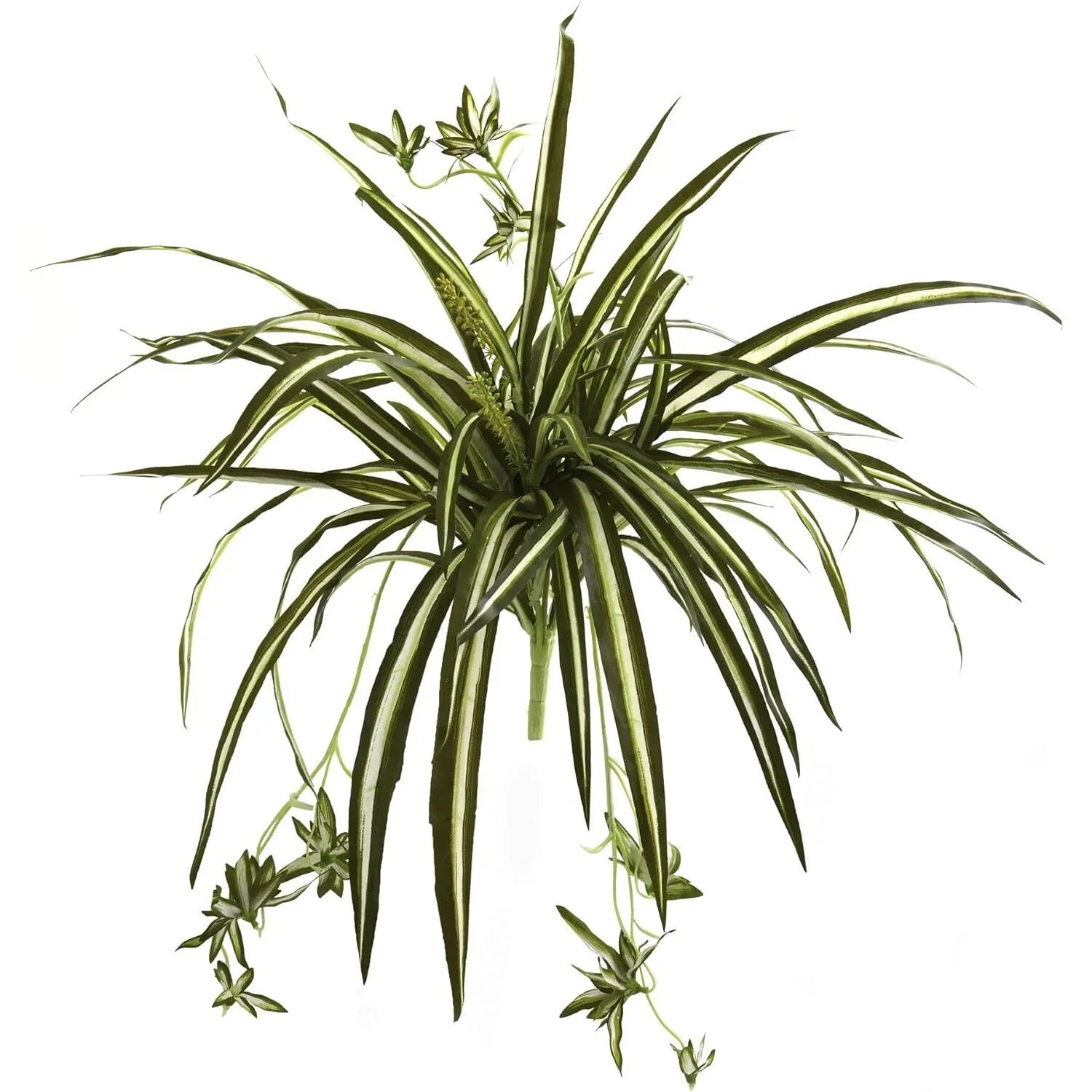 HomeStock 23In. Industrial Impressions Plant Bush (Set Of 4)