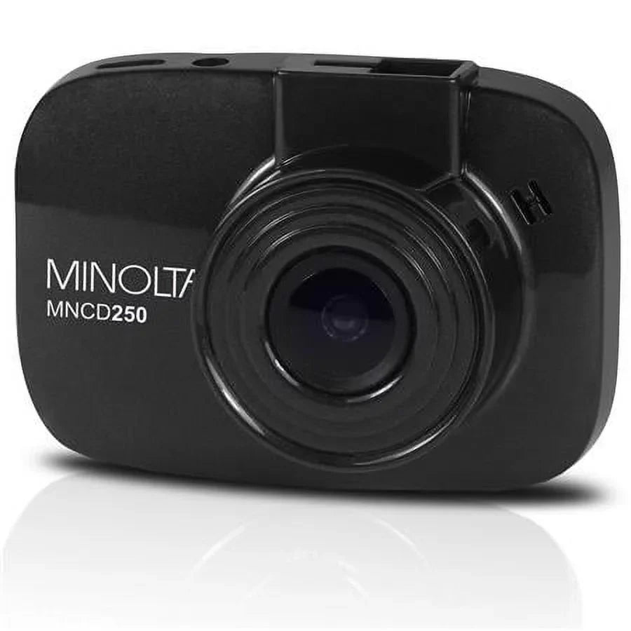 MNCD250 Full HD 12MP 2.2" LCD Display Dash Cam, Black