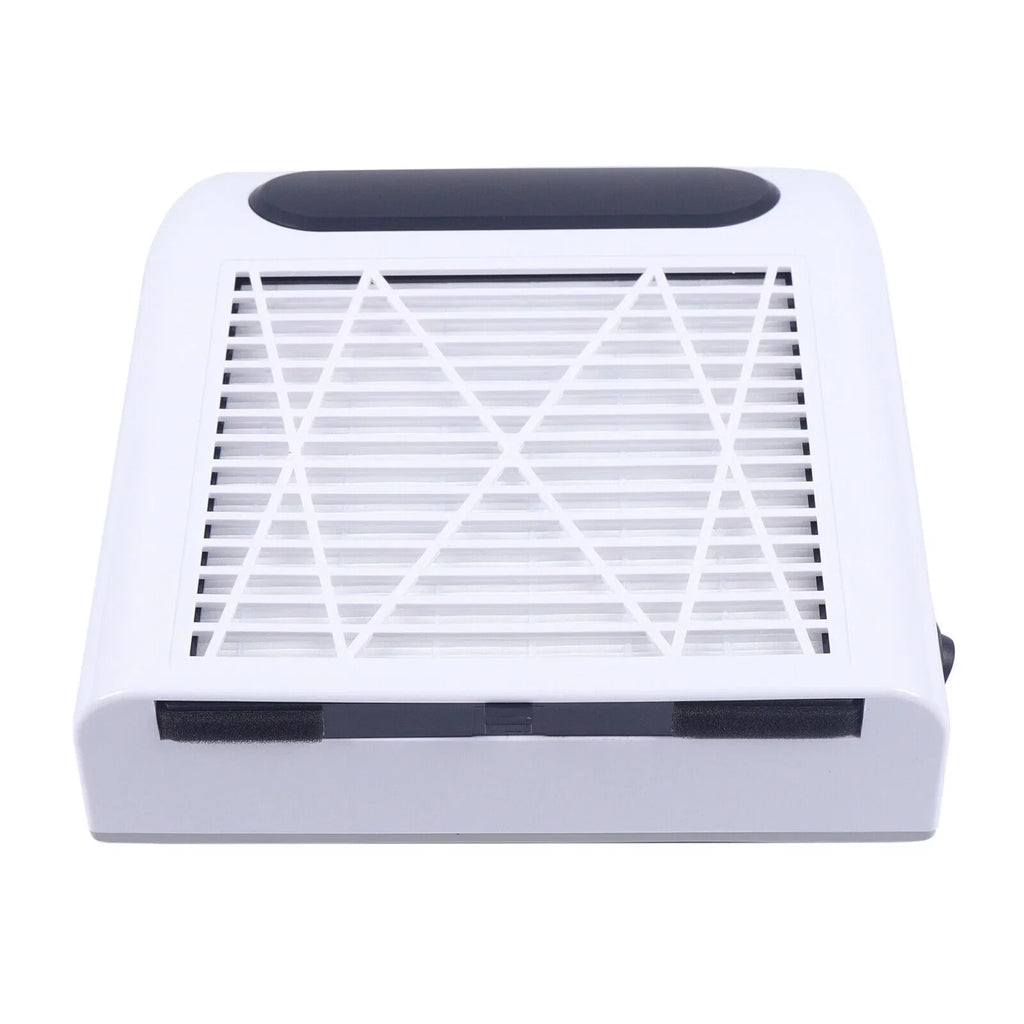 Salon Nail Dust Suction Fan Collector Manicure Vacuum Cleaner Professional Tool with Filter Comfortable Handrest Low Noise Easy Operation