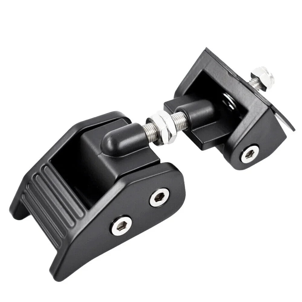 Jahyshow Premium Hood Latch Lock Catch Set for Jeep Wrangler JK 07-18 - Enhance Your Jeep's Security